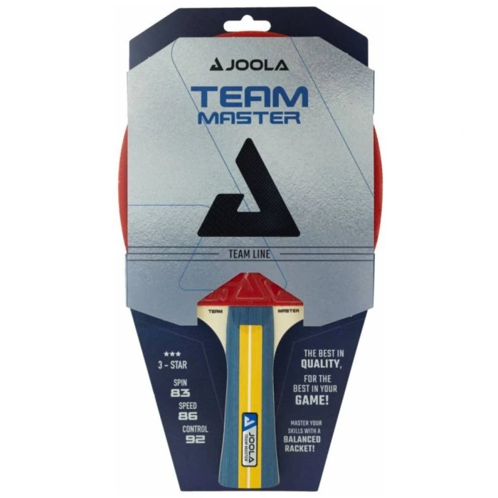Ракетка для настольного тенниса Joola Team Master, черно-красная.