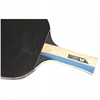 Ракетка для настольного тенниса BUTTERFLY Timo Boll Silver, черно-красная.