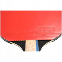 Ракетка для настольного тенниса BUTTERFLY Timo Boll Silver, черно-красная.