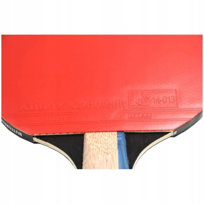 Ракетка для настільного тенісу BUTTERFLY Timo Boll Silver, чорно-червона