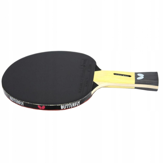 Ракетка для настольного тенниса BUTTERFLY Timo Boll SG55, черно-красная.