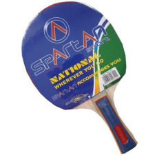 Ракетка для настольного тенниса SPARTAN Easy, черно-красная.