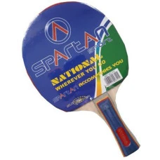Ракетка для настільного тенісу SPARTAN Easy, чорно-червона