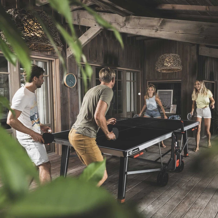 Ракетка для настольного тенниса Cornilleau NEXEO X90 OUTDOOR, черная