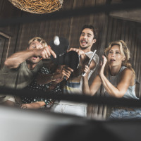 Ракетка для настольного тенниса Cornilleau NEXEO X90 OUTDOOR, черная