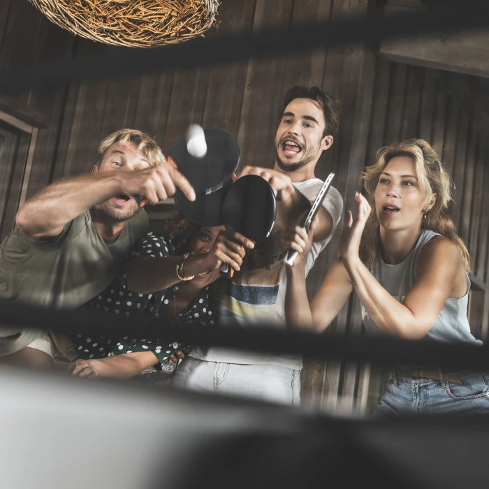 Ракетка для настольного тенниса Cornilleau NEXEO X90 OUTDOOR, черная