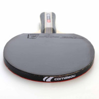 Ракетка для настольного тенниса Cornilleau SOLO, черно-красная.