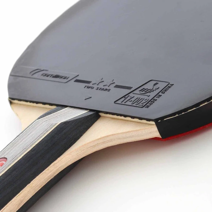 Ракетка для настольного тенниса Cornilleau SOLO, черно-красная.