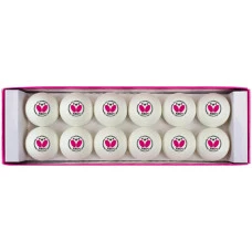 М'ячі для настільного тенісу BUTTERFLY 12 шт, білий