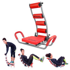 Дип-станция inSPORTline AB Perfect Twist, красная