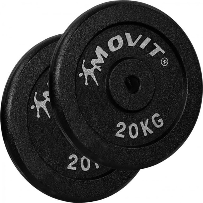 Набор весов Movit 2 х 20 кг, чугун.