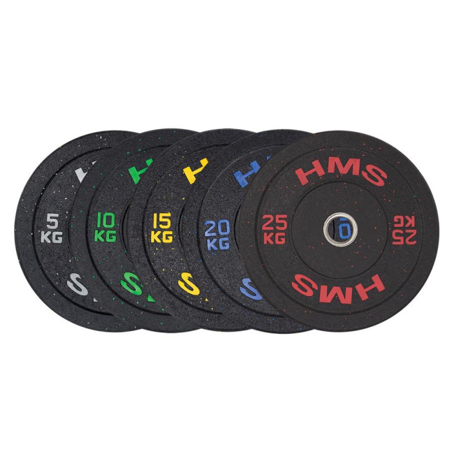 Диск олимпийский HMS HTBR05 5 кг серый