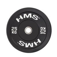Диск олимпийский HMS BBR25 25 кг черный