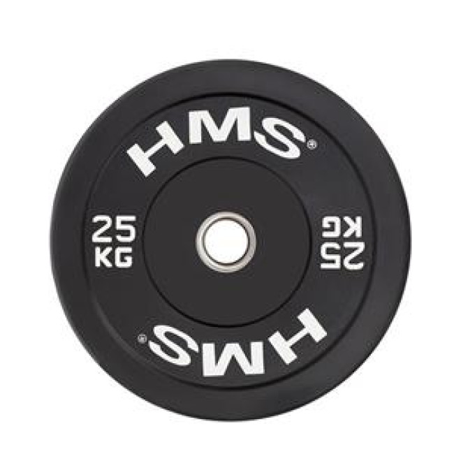 Диск олимпийский HMS BBR25 25 кг черный