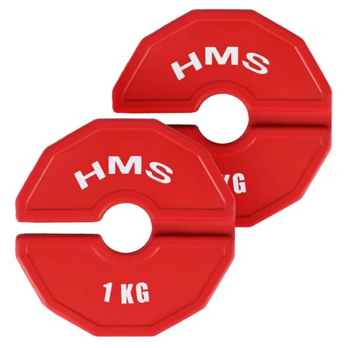 Диски HMS TSN100 2 x 1 кг, червоні