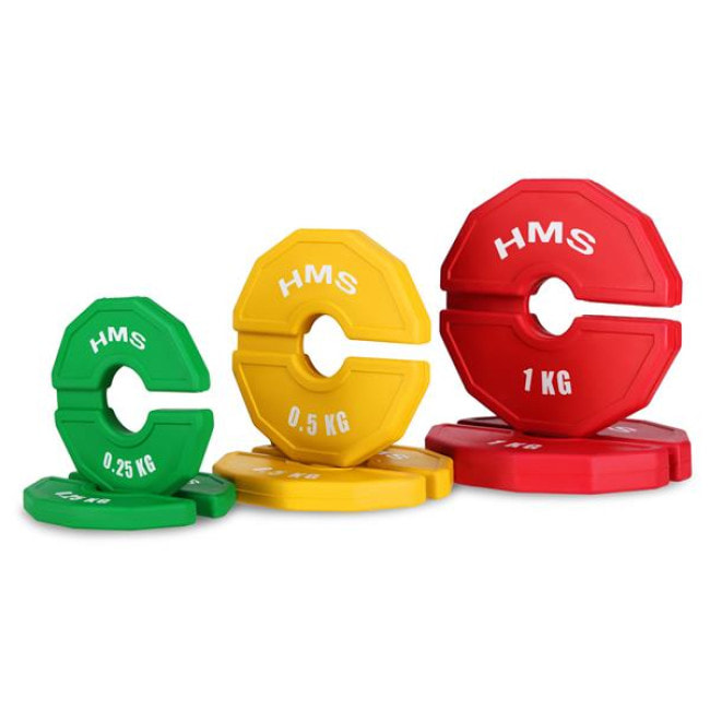 Диски HMS TSN100 2 x 1 кг, красные.