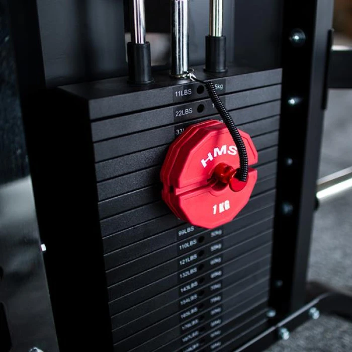 Диски HMS TSN100 2 x 1 кг, червоні