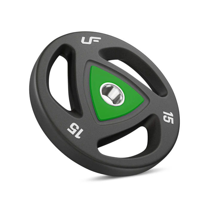 Диск олімпійський поліуретановий Marbo Sport UpForm 15 кг