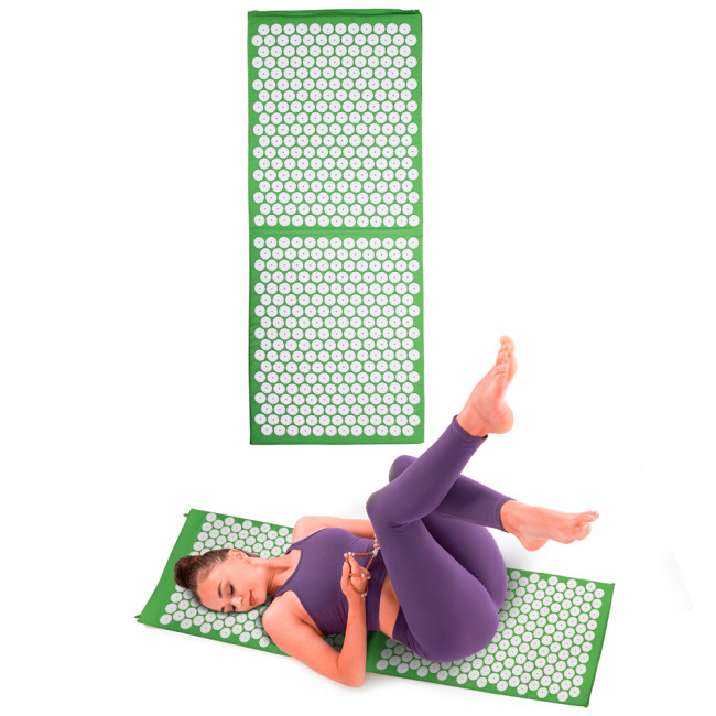 Точечный коврик inSPORTline AKU-1000 125 x 50 cm - зеленый