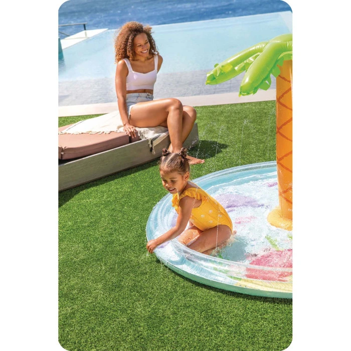 Бассейн надувной детский Intex 56433 Palma 104x173 см