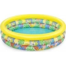 Басейн надувний дитячий Тропічні рослини Bestway 51203 168х38 см