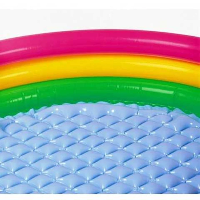 Бассейн надувной детский Радуга Intex 57422 147x33 см
