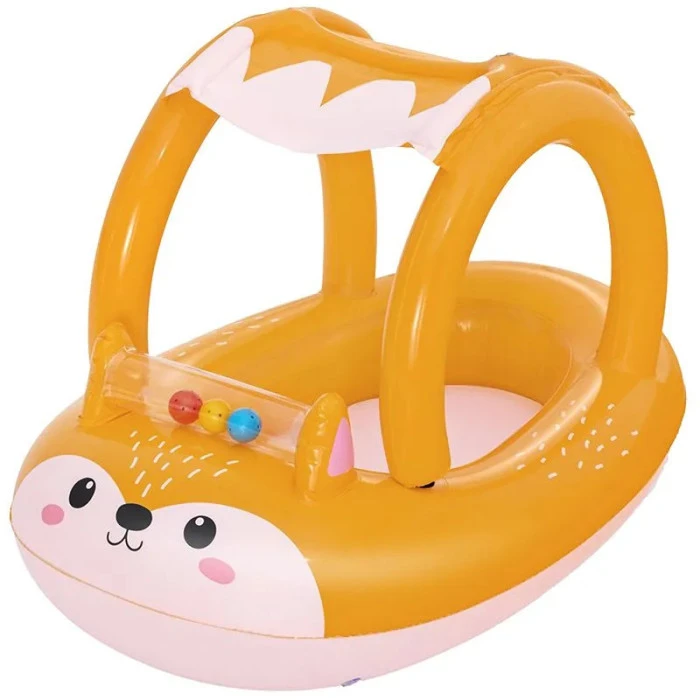 Надувной плот с навесом Bestway 34168 Лисичка, 94 х 66 см