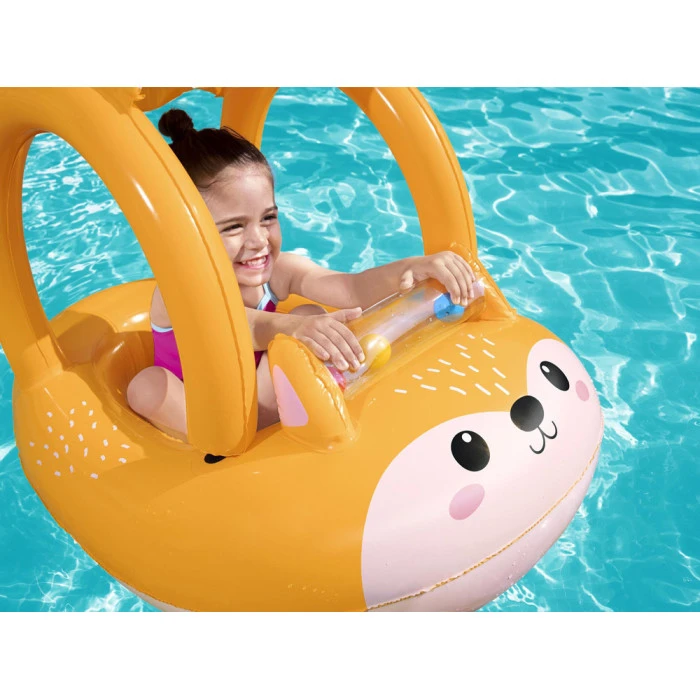 Надувной плот с навесом Bestway 34168 Лисичка, 94 х 66 см