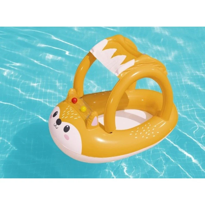 Надувной плот с навесом Bestway 34168 Лисичка, 94 х 66 см