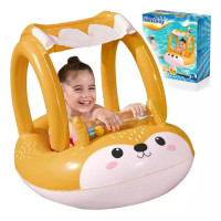 Надувной плит с навесом Bestway 34168 Лисичка, 94 х 66 см