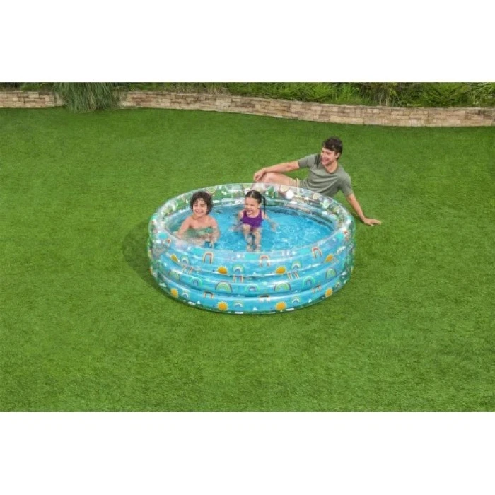 Бассейн надувной детский Тропики Bestway 51048 170х53 см