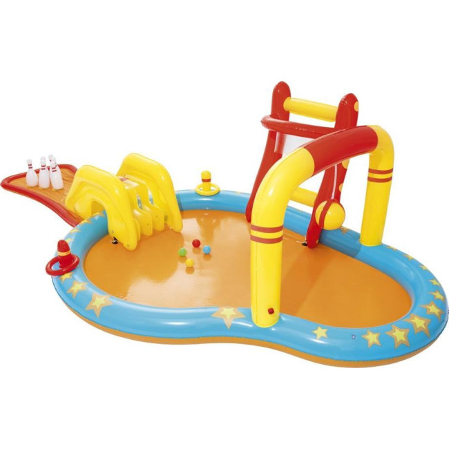 Надувная игровая площадка Lil Champ Bestway 53068 435x213x117 см