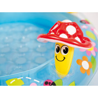 Бассейн надувной детский Грибочок Intex 57114 102x89 см