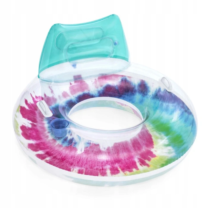 Круг надувной со спинкой Bestway 43637, 118 см