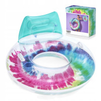 Круг надувной со спинкой Bestway 43637, 118 см