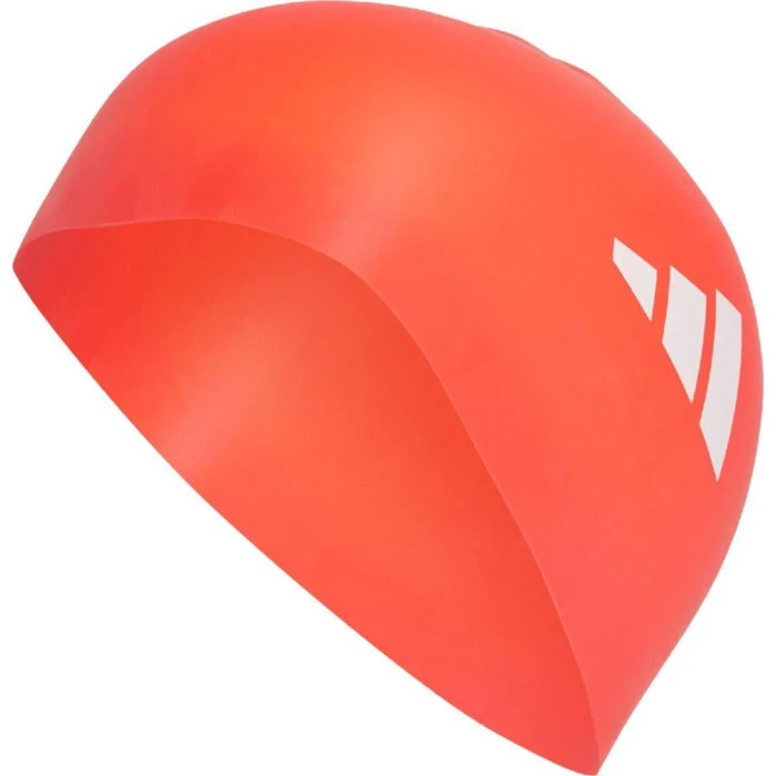 Шапочка для плавания Adidas IM1052 3-Stripes, оранжевая