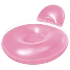 Надувное кресло для плавания INTEX 58889 розовое, 137 х 122 см