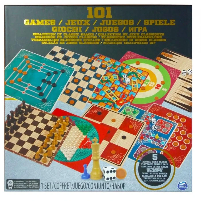 Набор настольных игр Spin Master "101 игра"