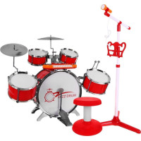 Дитячий музичний набір Ударні + Клавішні + Мікрофон 3+ ZMU.1704.CR