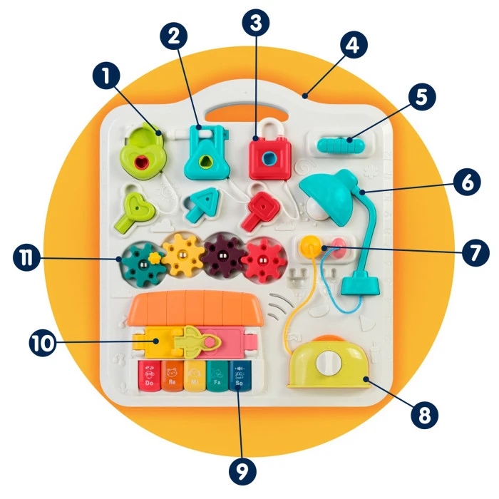 Столик интерактивный музыкальный Ricokids 782000