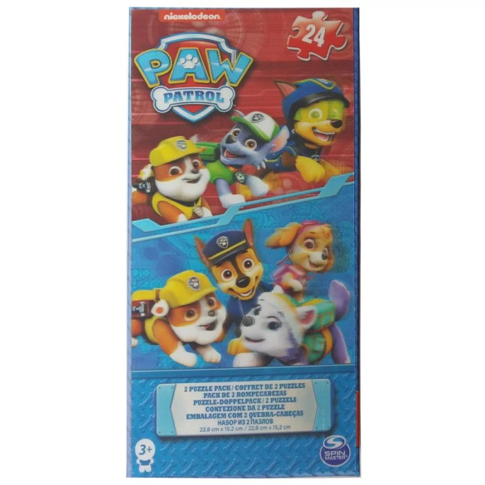 Пазл переливной Spin Master 2в1 "Щенячий патруль" 22,8 х 15,2 см, 24 эл.