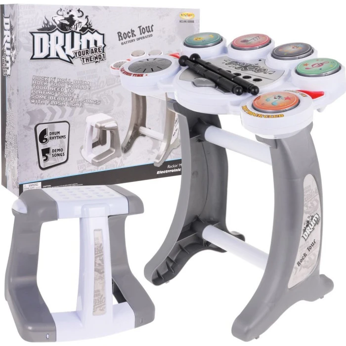 Дитяча електронна барабанна установка 6+ ZMU.HK-5090B