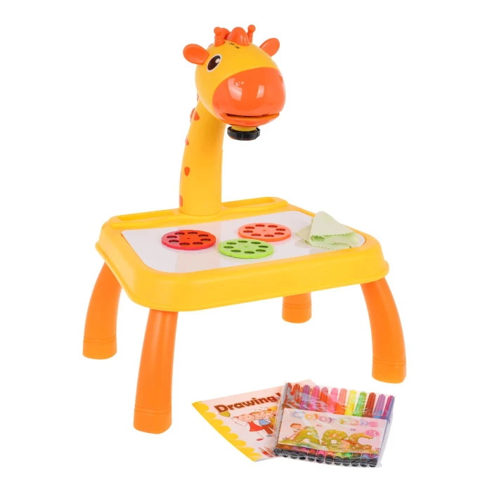 Детский интерактивный проектор для рисования Жираф 3+