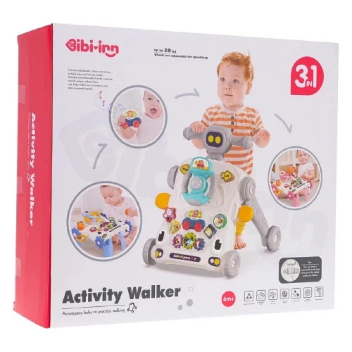 Детские многофункциональные ходунки Синие