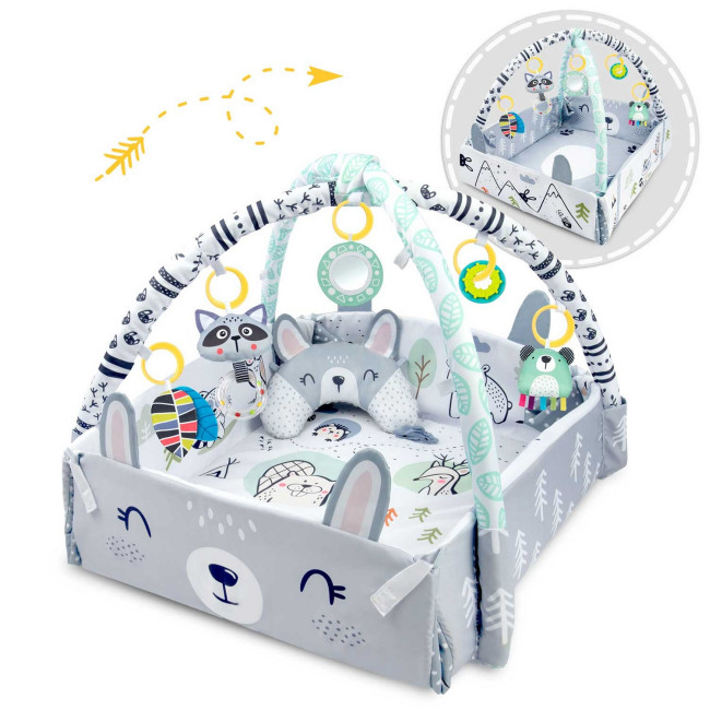 Развивающий коврик 110 x 100 см Кролик Ricokids