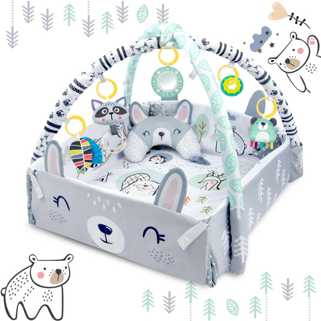 Развивающий коврик 110 x 100 см Кролик Ricokids