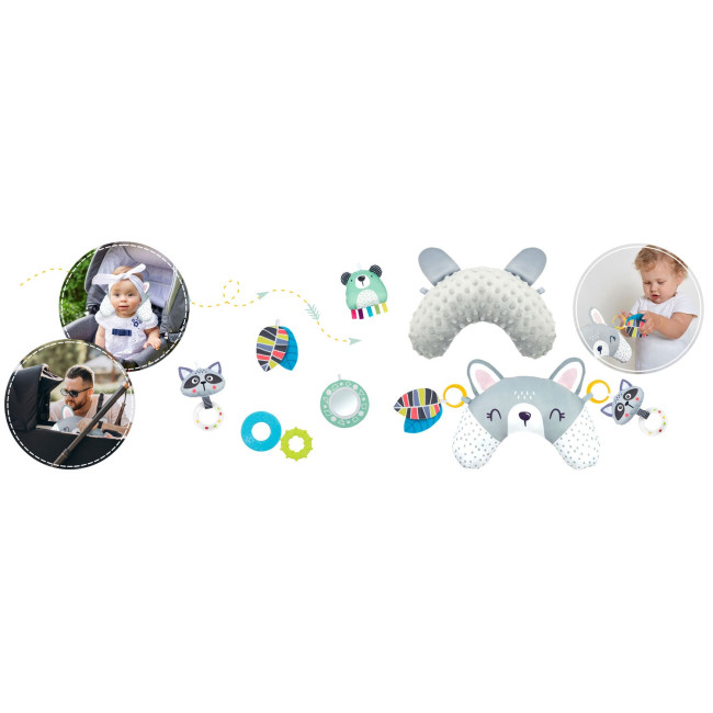 Развивающий коврик 110 x 100 см Кролик Ricokids