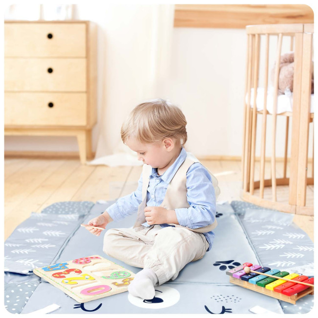 Развивающий коврик 110 x 100 см Кролик Ricokids