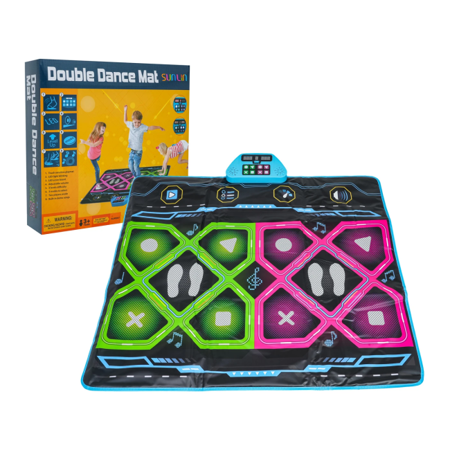 Коврик танцевальный двойной SunLin SLW9947