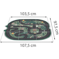 Корзина для игрушек 2-в-1 Nukido зеленая